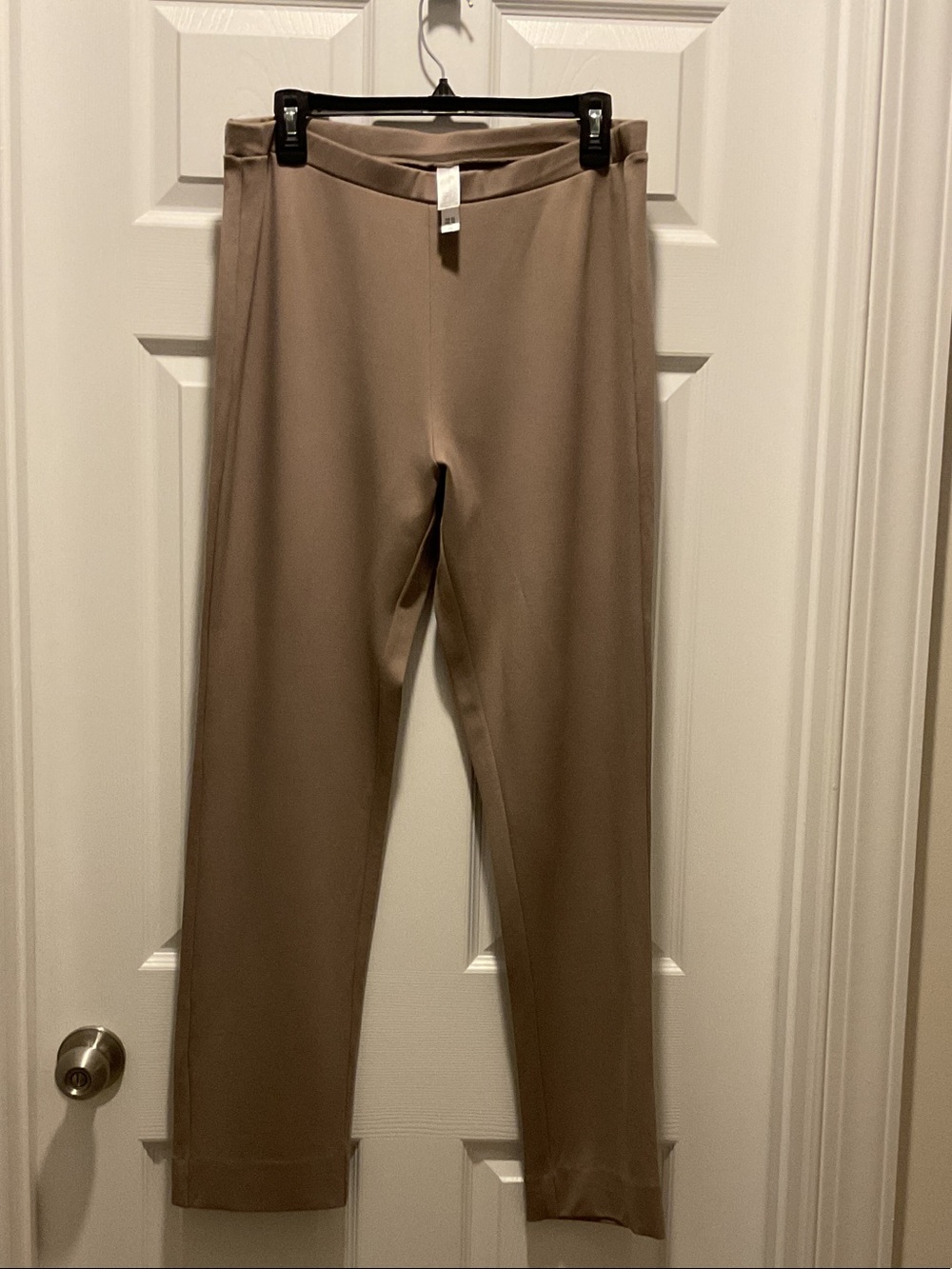 MarlaWynne woman’s Stretch Dress Pants in Taupe
